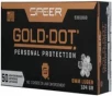 SPEER GOLD DOT 9MM LUGER 124GR GDHP 50RD 10BX CS
