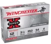 Winchester Ammo XB12L4 Super-X 12 Gauge 3 5  54 Pellets 4 Buck Shot 5 Bx  50 Cs