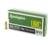 Remington Ammunition L25AP UMC 25 ACP 50 gr Full Metal Jacket  FMJ  50 Bx  10 Cs