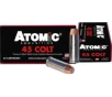 Atomic 00444 Pistol 45 Colt  LC  250 gr Bonded Match Hollow Point 50 Bx  10 Cs