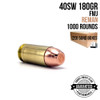 40SW - 180GR - FMJ - REMAN - CASE - 1000 -  20  50RD BOXES