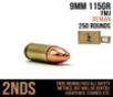 9MM - 115GR - FMJ - REMAN - CASE - 250 - 2NDS