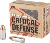 Hornady Critical Defense 9MM 115 Grain Flex Tip JHP Handgun Ammo     25 Rounds