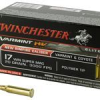 Winchester Ammunition Varmint HV 17WSM 20 Grain Polymer Tip Rimfire Ammo     50 Rounds