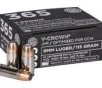 SIG Sauer 365 9mm Ammo 115 Grain Elite V-Crown JHP Ammo Handgun Ammo     200 Rounds