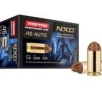 NORMA NXD Self-Defense 45 ACP 118gr Handgun Ammo     20 Rounds