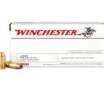 Winchester USA USA45JHP 45 ACP Auto 230 Grain Jacketed Hollow Point Handgun Ammo     50 round box