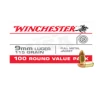 Winchester USA 9mm Luger 115 Grain Handgun Ammunition     1000 round case