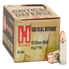 Hornady 91000 Critical Defense 9  18 Makarov 95 gr Flex Tip eXpanding Handgun Ammo     25 Rounds