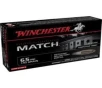Winchester Ammo S65PM Match 6 5 PRC 140 gr 3030 fps Sierra MatchKing BTHP  SMBTHP  Rifle Ammo     20 Rounds