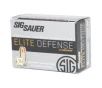 Sig Sauer E9MMA2-50 Elite V-Crown 9mm 124-Grain JHP Ammo     500Rd