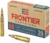 Frontier Cartridge 556 NATO 75 Grain Boat Tail Hollow Point Match Lake City Rifle Ammo     20 Rounds