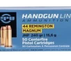 PPU Handgun 44 Rem Mag 240 gr Jacketed Hollow Point  JHP  Handgun Ammo     50 Rounds