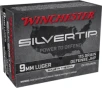 Winchester Ammunition Silvertip 9MM 115 Grain Hollow Point Handgun Ammo     20 Rounds