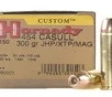 Hornady Custom  454 Casull 300 Grain eXtreme Terminal Performance Centerfire Ammo     20 Rds
