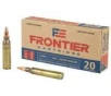 FRONTIER HRN 5 56 68GR FRONT BTHP Rifle Ammo     20 Rounds