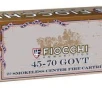 Fiocchi 45-70 Government Ammunition 4570A 405 Grain Lead Round Nose Flat Point Rifle Ammo     20 Rounds