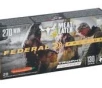 Federal P270TC1 Premium 270 Win 130 gr Trophy Copper  TC  Rifle Ammo     20 Rounds