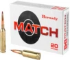 Hornady Match 6mm Creedmoor 108 Grain ELD Match Rifle Ammo     20 Rounds