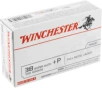 Winchester Ammunition USA 38 Super 130 Grain Full Metal Jacket  P Handgun Ammo     50 Rounds