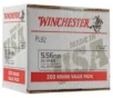 Winchester Ammo WM193200 USA 5 56x45mm NATO 55 gr Full Metal Jacket  FMJ  Rifle Ammo     200 Rounds