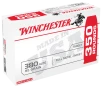 Winchester USA  380 ACP 95 Grain FMJ Centerfire Handgun Ammo Bulk Pack