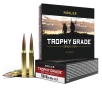 Nosler Trophy Grade  308 Winchester 168 Grain Long-Range Centerfire Rifle Ammo