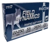 Fiocchi Shooting Dynamics  22-20 Remington 55 Grain Centerfire Rifle Ammo - 20 Rounds