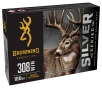 Browning Silver Series  308 Winchester 180 Grain Plated Soft Point Centerfire Rifle Ammo
