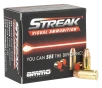 Ammo Inc  Streak Visual 9mm Luger 115 Grain Jacketed Hollow Point Centerfire Handgun Ammo