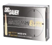 SIG SAUER Elite Performance Match Grade 6 5 Creedmoor 140 Grain Centerfire Rifle Ammo