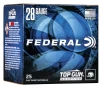Federal Top Gun Sporting Clay Target Shotshells - 28 Gauge -  7 5 - 2 75  - 250 Rounds