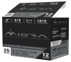 Migra Stack Load Shotshells - 12 Gauge - 2 BB - 3 5  - 25 Rounds - 1400 - 1-5 8 oz 