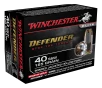 Winchester PDX1  40 S W 165 Grain Jacketed Hollow Point Centerfire Bonded Handgun Ammo
