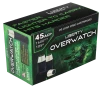 Liberty Ammunition OVERWATCH  45 Auto 105 Grain Open Cavity Lead-Free Handgun Ammo