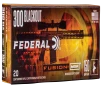 Federal Fusion 300 AAC Blackout 150 Grain MSR Centerfire Rifle Ammo