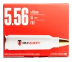 True Velocity Polymer-Cased 5 56x45mm 55 Grain FMJ Rifle Ammo