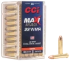 CCI  22 WMR 40 Grain TMJ Rimfire Ammo