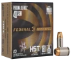 Federal Premium Personal Defense  40 S W 180 Grain HST Handgun Ammo