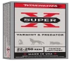Winchester Super-X  22-250 Remington 55 Grain Rifle Ammo