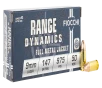 Fiocchi Shooting Dynamics 9mm Luger 147 Grain Handgun Ammo