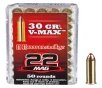 Hornady  22 WMR V-Max Rimfire Ammo