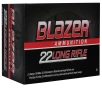 CCI Blazer  22 LR 40 Grain Rimfire Ammo - 50 Rounds