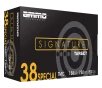 Ammo  Inc  Signature Target  38 Special 158 Grain TMC Handgun Ammo