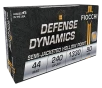 Fiocchi Shooting Dynamics Handgun Ammo -   44 Rem Mag - 240 Grain - 50 Rounds - Jacketed HP