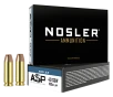 Nosler JHP Match Grade  40 Smith   Wesson 180 Grain Handgun Ammo