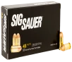 SIG SAUER Elite Performance  45 ACP 230 Grain FMJ Handgun Ammo