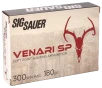 Sig Sauer Venari SP  300 Winchester Magnum 180 Grain Soft-Point Hunting Ammo
