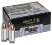 Sig Sauer Elite Performance JHP  45 ACP 185 Grain V-Crown Handgun Ammo