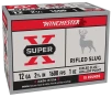 Winchester Super-X Rifled Slug Shotshell - 12 Gauge - 1600 fps - 2 75 